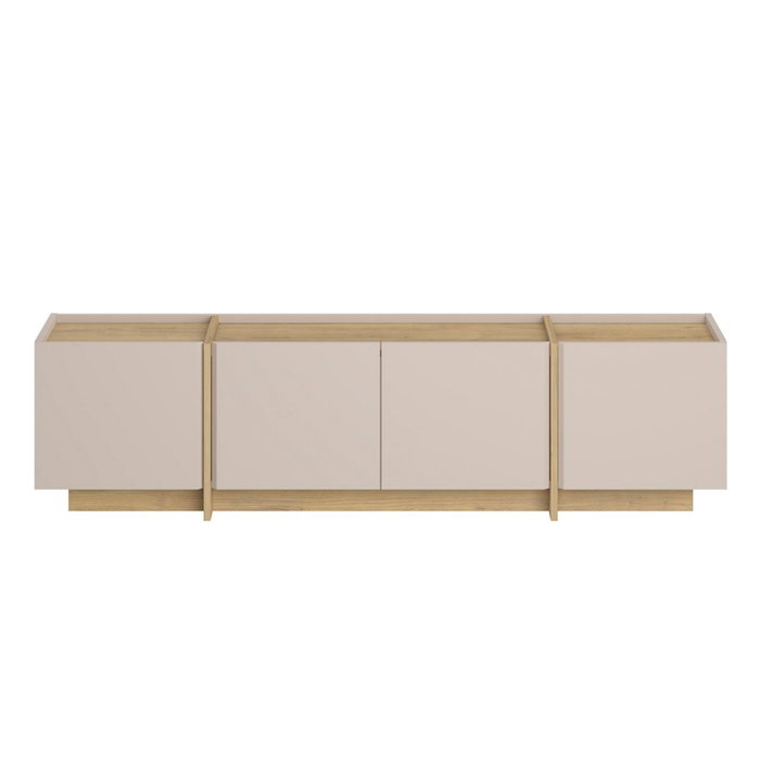 Nordure Lowen Soporte para TV Mink y Sapphire Oak